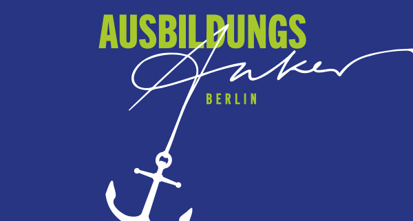 Projekt "AusbildungsAnker Berlin": Logoentwicklung