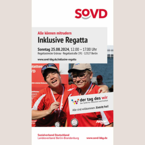 SoVD Sozialverband Berlin-Brandenburg: Inklusive Regatta 2024. Post Facebook Story